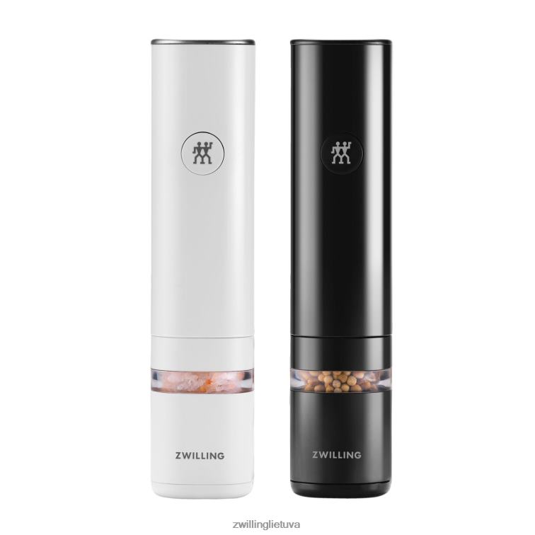 Zwilling enfinigy elektrinis druskos/pipirų malūnėlių rinkinys, 2 vnt elektrikai 8X8Z2X593