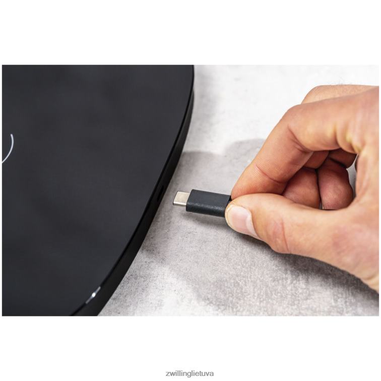 Zwilling enfinigy belaidžio įkrovimo virtuvinės svarstyklės - juodos elektrikai 8X8Z2X577