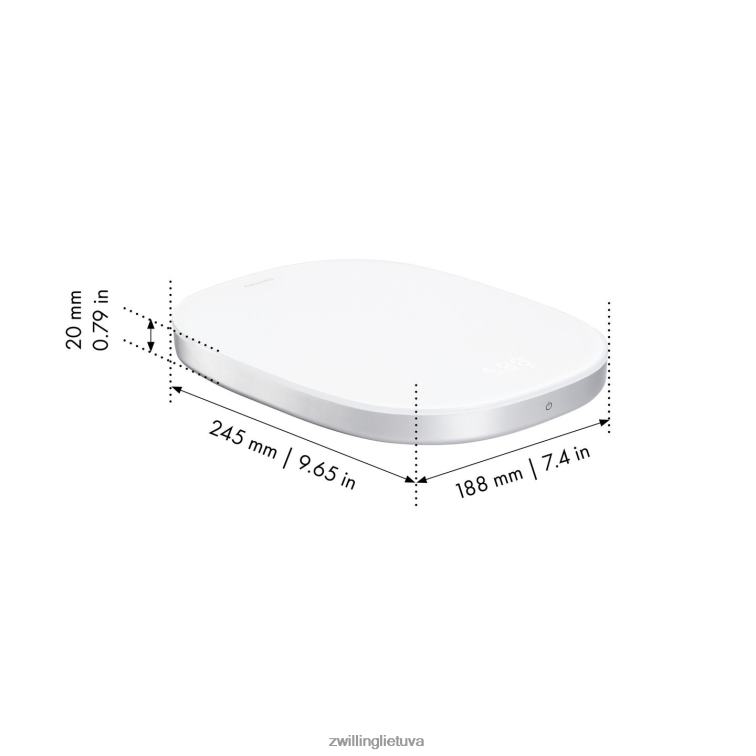 Zwilling enfinigy skaitmeninės virtuvės svarstyklės – sidabrinės elektrikai 8X8Z2X543