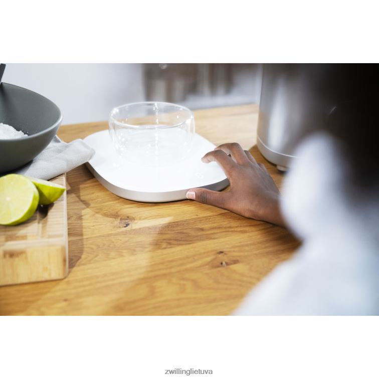 Zwilling enfinigy skaitmeninės virtuvės svarstyklės – sidabrinės elektrikai 8X8Z2X543