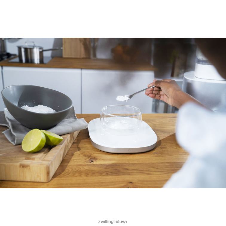 Zwilling enfinigy skaitmeninės virtuvės svarstyklės – sidabrinės elektrikai 8X8Z2X543