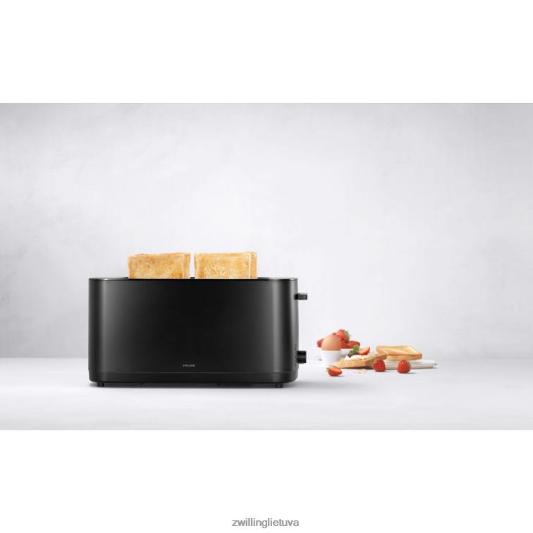 Zwilling enfinigy 2 ilgų lizdų skrudintuvas - juodas elektrikai 8X8Z2X544