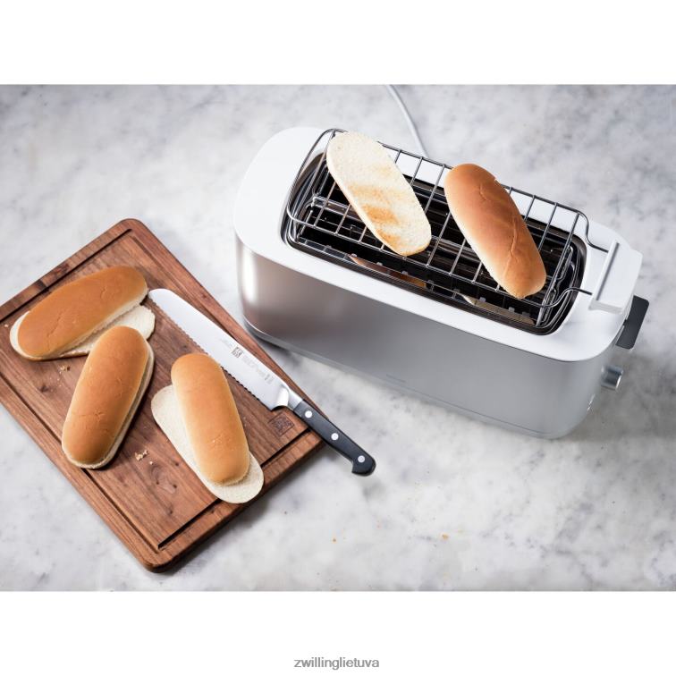 Zwilling enfinigy 2 ilgų lizdų skrudintuvas – sidabrinis elektrikai 8X8Z2X545