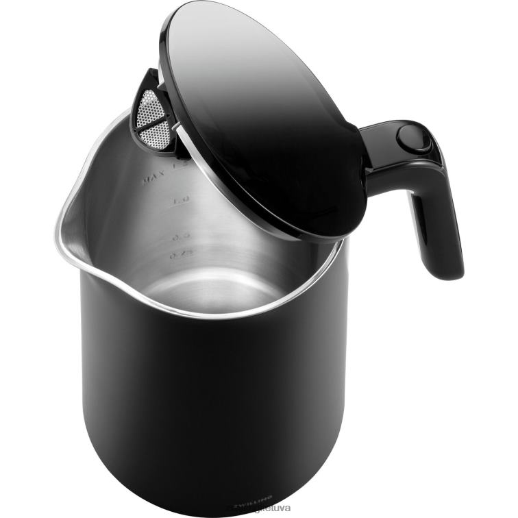Zwilling enfinigy 1,5 l, cool touch kettle pro - juodas elektrikai 8X8Z2X556