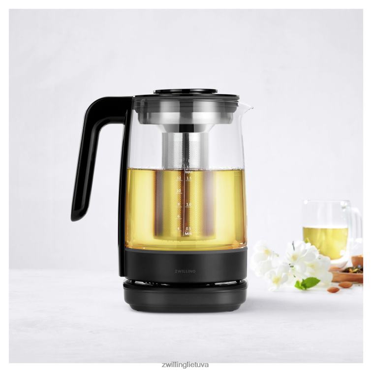 Zwilling enfinigy stiklinis virdulys - juodas elektrikai 8X8Z2X579