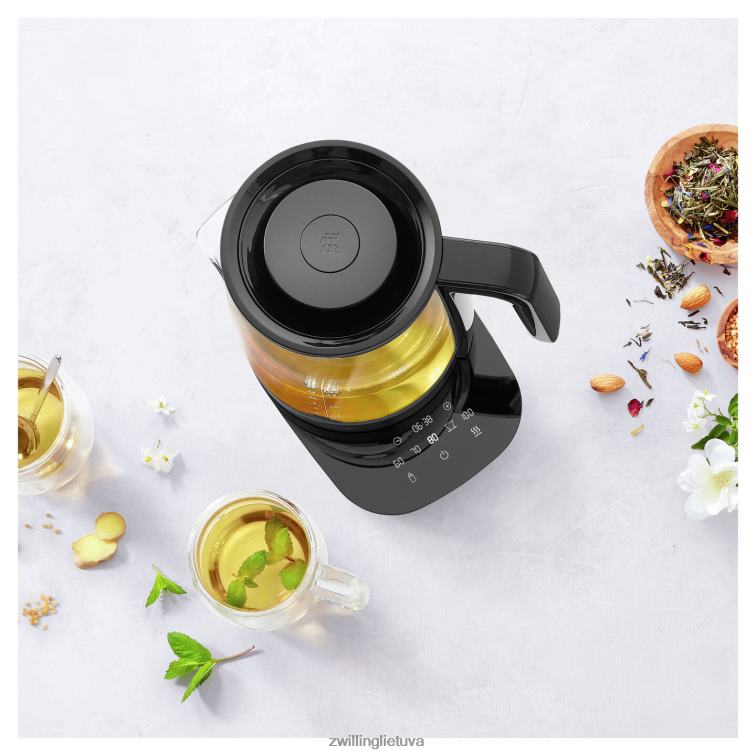 Zwilling enfinigy stiklinis virdulys - juodas elektrikai 8X8Z2X579