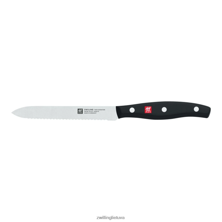 Zwilling dvigubas 5 colių peilis su dantytu kraštu stalo įrankiai 8X8Z2X281