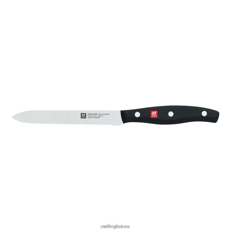 Zwilling twin signature 6 vnt, peilių blokų rinkinys, natūralus stalo įrankiai 8X8Z2X258