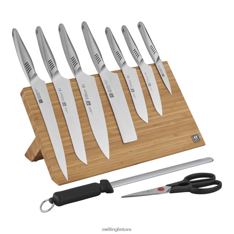 Zwilling twin fin ii 10 vnt, bambuko magnetinio molberto rinkinys stalo įrankiai 8X8Z2X401