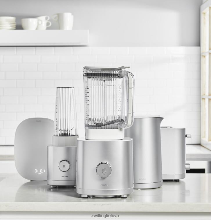 Zwilling enfinigy 2 angų skrudintuvas – sidabrinis – atnaujintas stalo įrankiai 8X8Z2X575