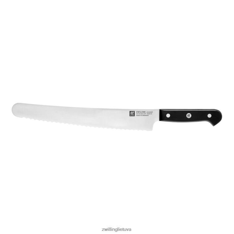 Zwilling gurmaniškas 10 colių, duonos / konditerijos peilis stalo įrankiai 8X8Z2X209