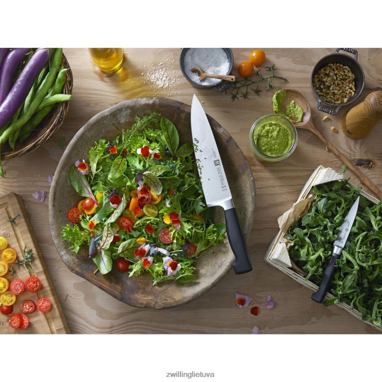 Zwilling keturių žvaigždučių 8 colių šefo peilis stalo įrankiai 8X8Z2X1