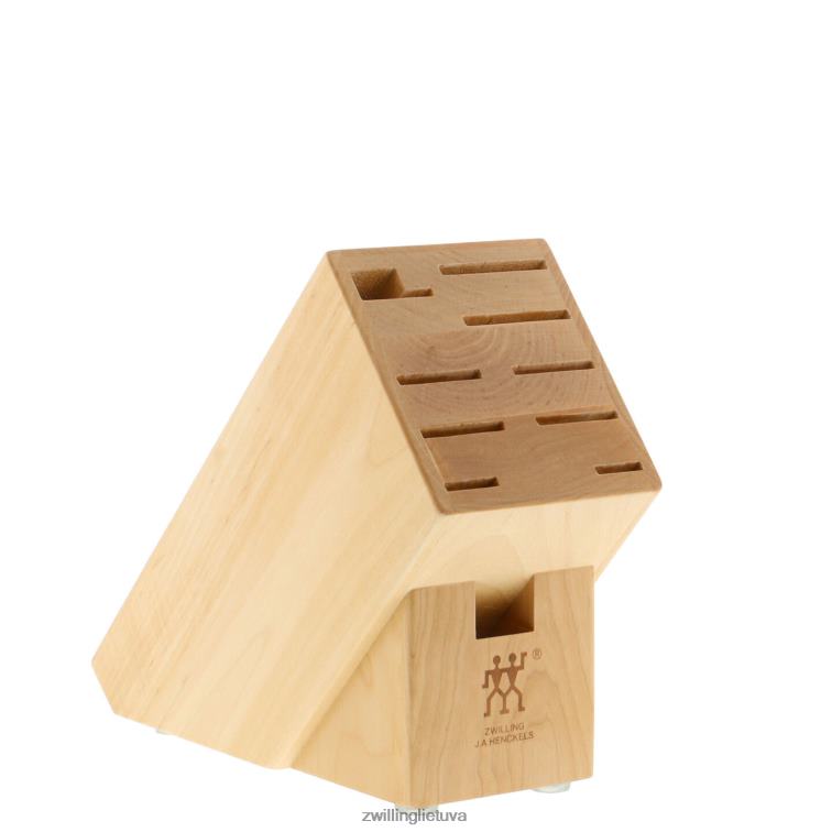 Zwilling keturių žvaigždučių 8 vnt, peilių blokų komplektas, natūralus stalo įrankiai 8X8Z2X2