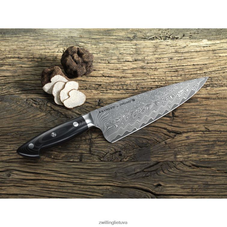 Zwilling kramer - euroline nerūdijančio damasko kolekcija 6 colių, šefo peilis stalo įrankiai 8X8Z2X251