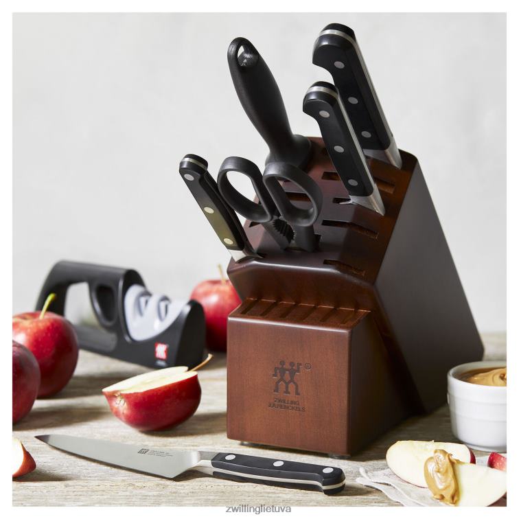 Zwilling pro 8 vnt, peilių blokų rinkinys stalo įrankiai 8X8Z2X4