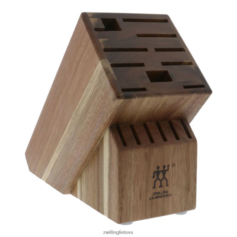 Zwilling sandėliavimo akacija, akacija, dvigubo peilio blokas tuščias stalo įrankiai 8X8Z2X193