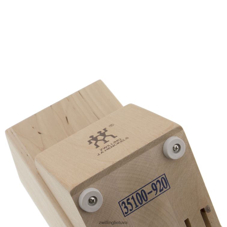 Zwilling sandėliavimo beržas, beržas, dvynys beržo peilių blokas tuščias stalo įrankiai 8X8Z2X284