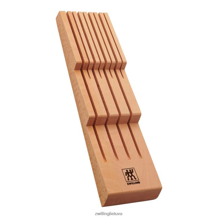 Zwilling saugojimo buko mediena, stalčių peilių tvarkyklė stalo įrankiai 8X8Z2X139