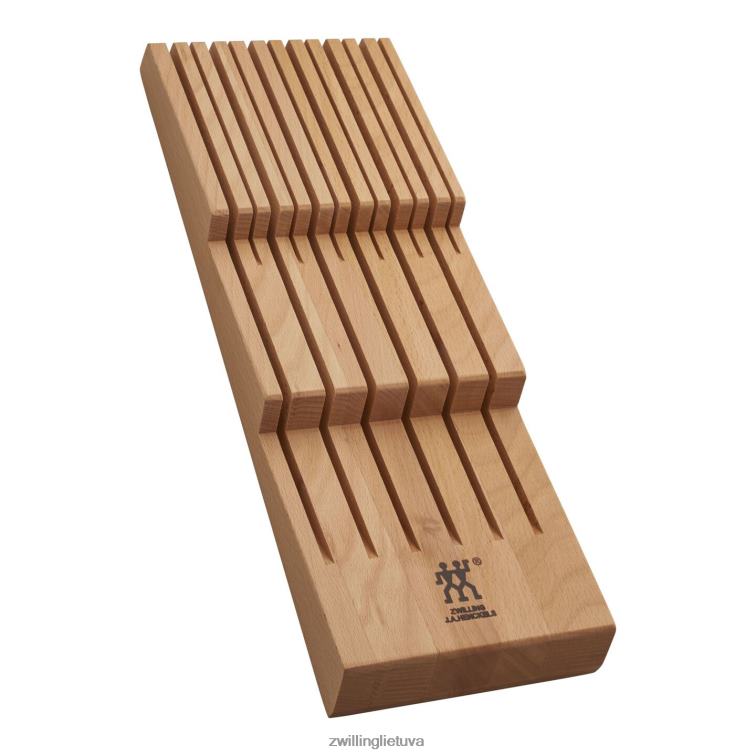 Zwilling saugojimo buko mediena, stalčių peilių tvarkyklė stalo įrankiai 8X8Z2X70
