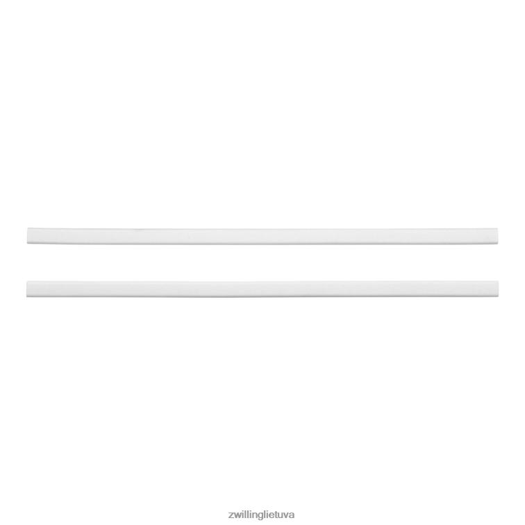 Zwilling briaunos priežiūra v-edge du strypai balti super smulkūs stalo įrankiai 8X8Z2X108