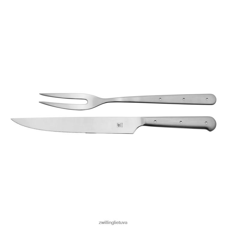 Zwilling porterhouse drožybos šakių ir peilių rinkinys stalo įrankiai 8X8Z2X366
