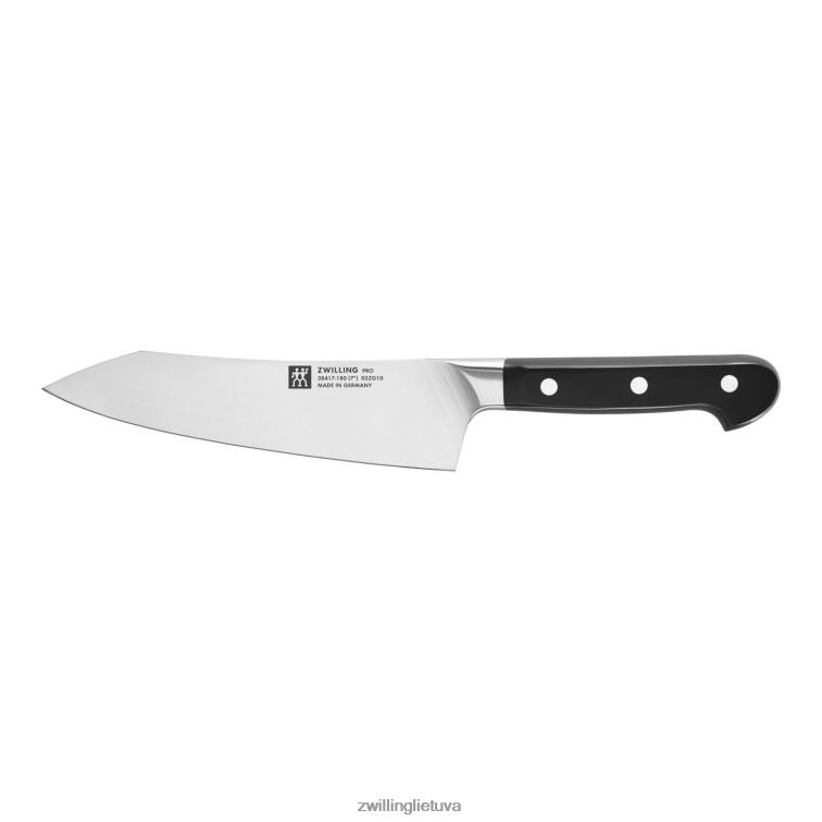 Zwilling Pro 7 colių supasi santoku, puikus kraštas stalo įrankiai 8X8Z2X206