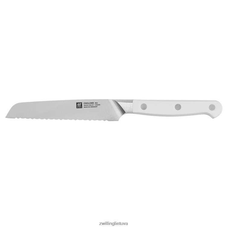 Zwilling Pro le blanc 5 colių peilis su dantytu kraštu stalo įrankiai 8X8Z2X175