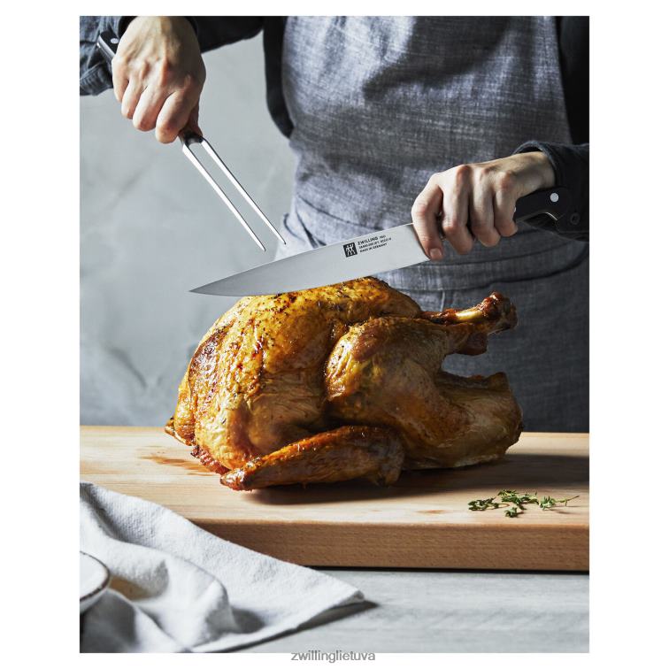 Zwilling pro 2 vnt, drožimo peilių ir šakučių rinkinys stalo įrankiai 8X8Z2X77