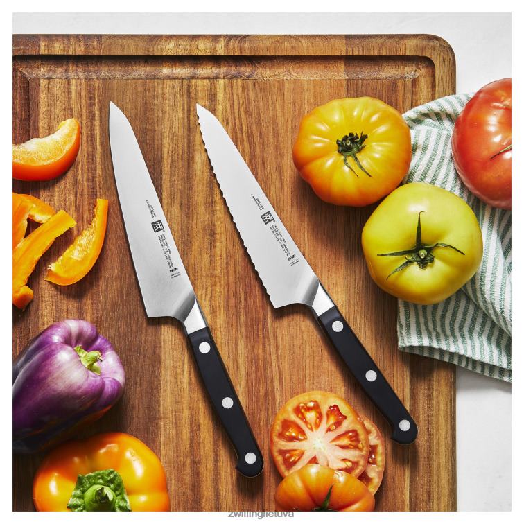 Zwilling pro 2 vnt, paruošiamųjų peilių rinkinys stalo įrankiai 8X8Z2X121