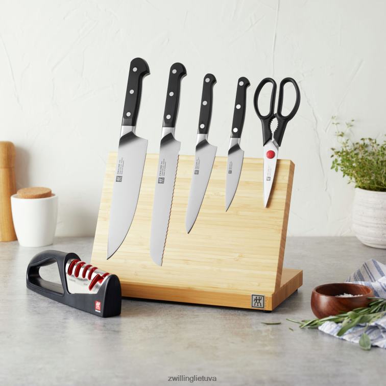 Zwilling pro 7 vnt, peilių komplektas stalo įrankiai 8X8Z2X435