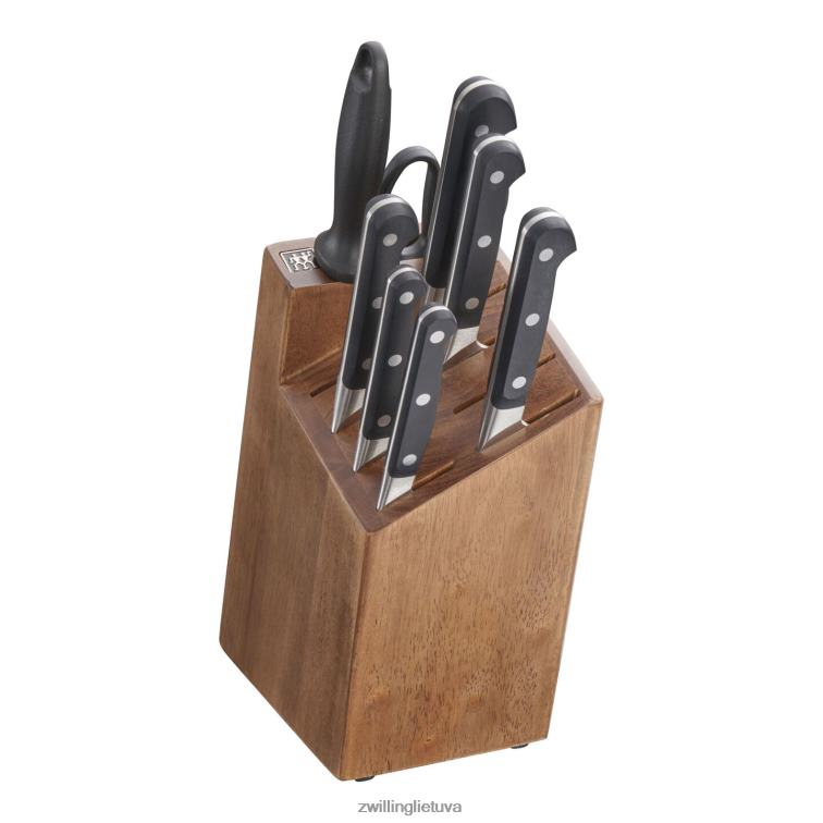 Zwilling pro 9 vnt, peilių blokų rinkinys stalo įrankiai 8X8Z2X99