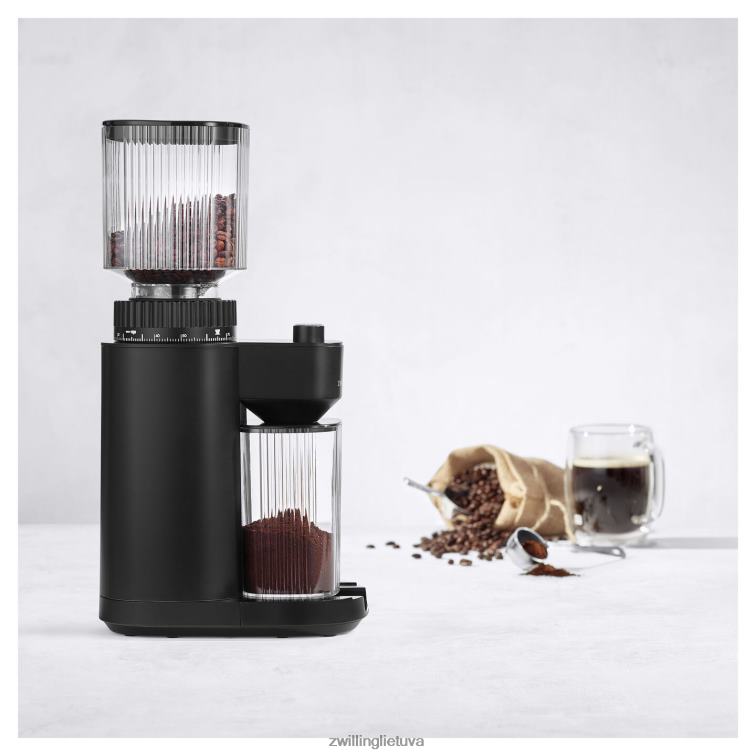 Zwilling enfinigy kavamalė, juoda matinė virtuvė 8X8Z2X554