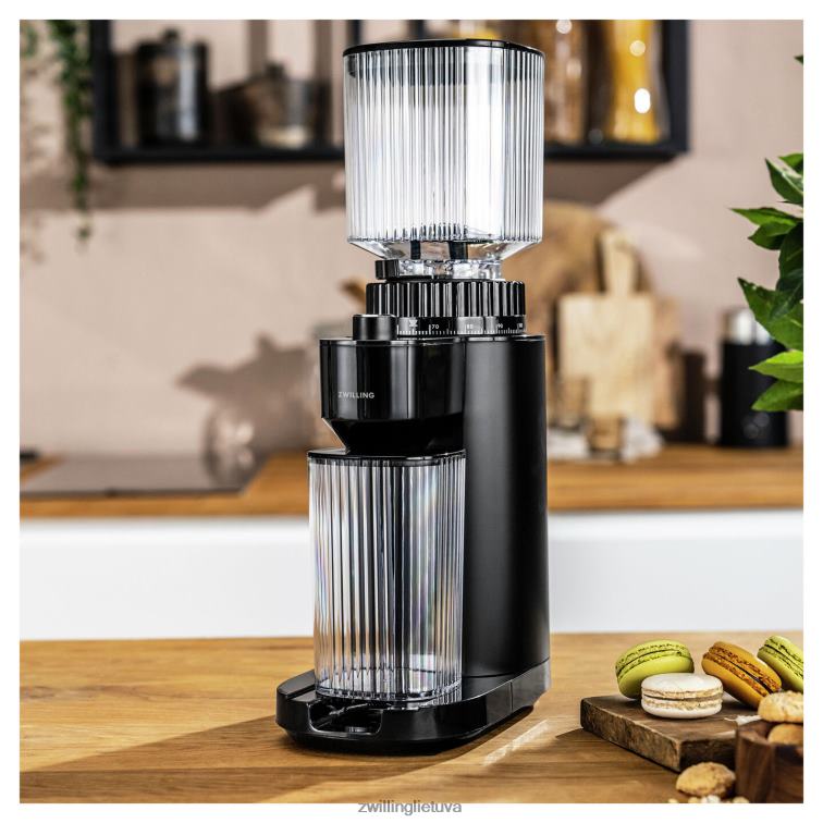 Zwilling enfinigy kavamalė, juoda matinė virtuvė 8X8Z2X554