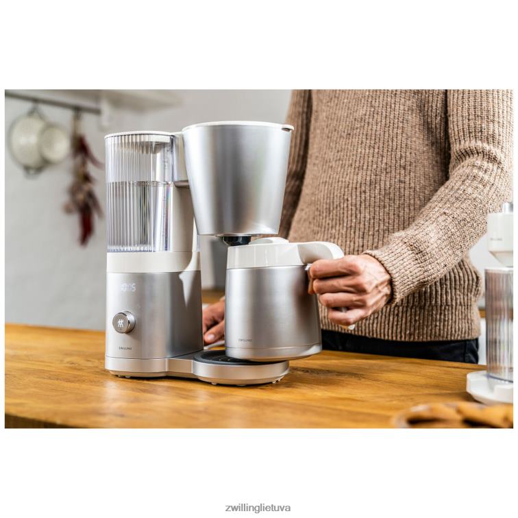 Zwilling enfinigy lašinamas kavos virimo aparatas sidabrinis virtuvė 8X8Z2X571
