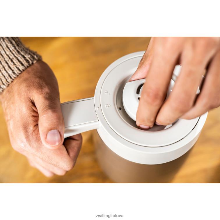 Zwilling enfinigy lašinamas kavos virimo aparatas sidabrinis virtuvė 8X8Z2X571