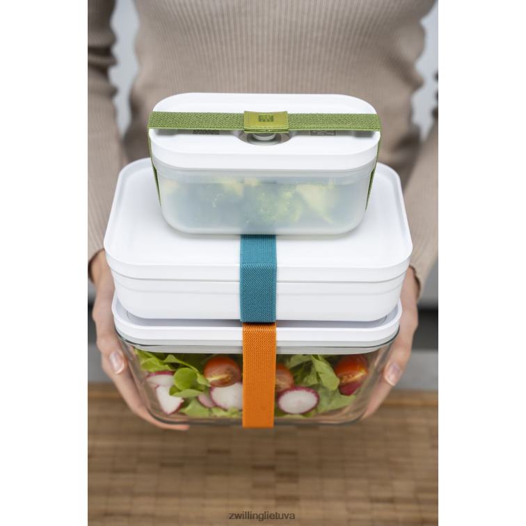 Zwilling Fresh & save vakuuminių priedų rinkinys elastinės juostos, 3 vnt virtuvė 8X8Z2X488