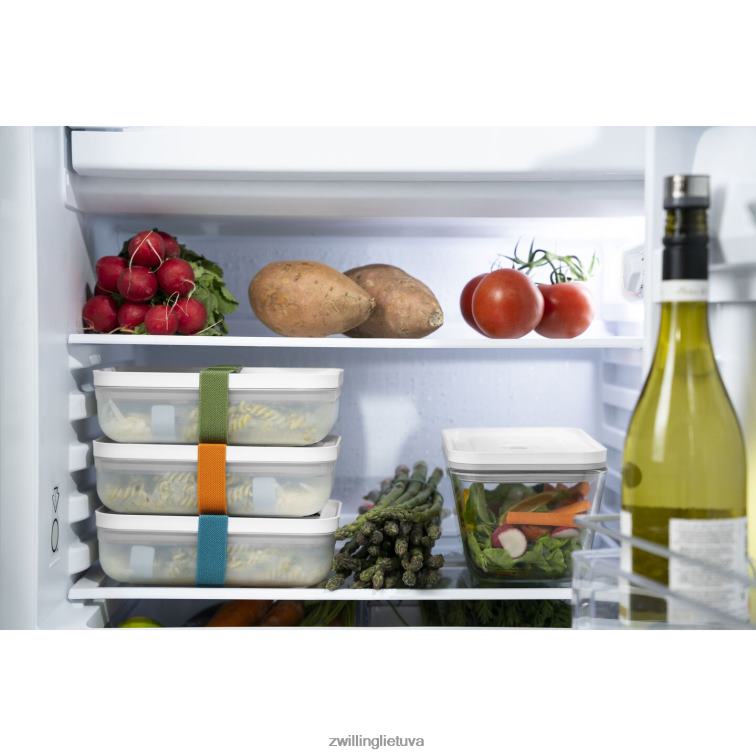 Zwilling Fresh & save vakuuminių priedų rinkinys elastinės juostos, 3 vnt virtuvė 8X8Z2X488