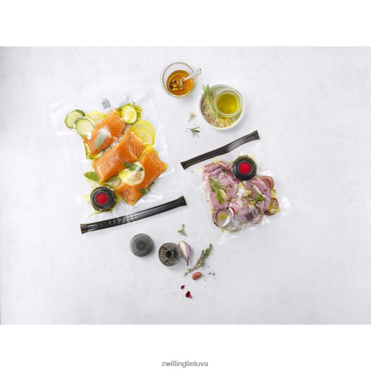 Zwilling Fresh & save vakuuminis priedų rinkinys skysčio barjeras, 6 vnt virtuvė 8X8Z2X453