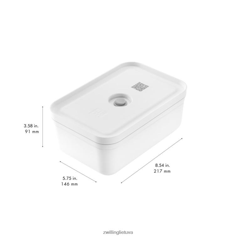 Zwilling fresh & save l vakuuminė priešpiečių dėžutė, plastikinė, baltai pilka virtuvė 8X8Z2X485