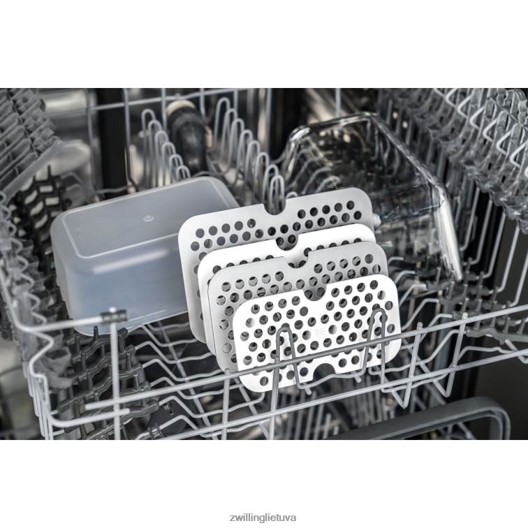 Zwilling fresh & save lašų padėklų rinkinys stiklinei tarai, m/l / 2 vnt virtuvė 8X8Z2X466