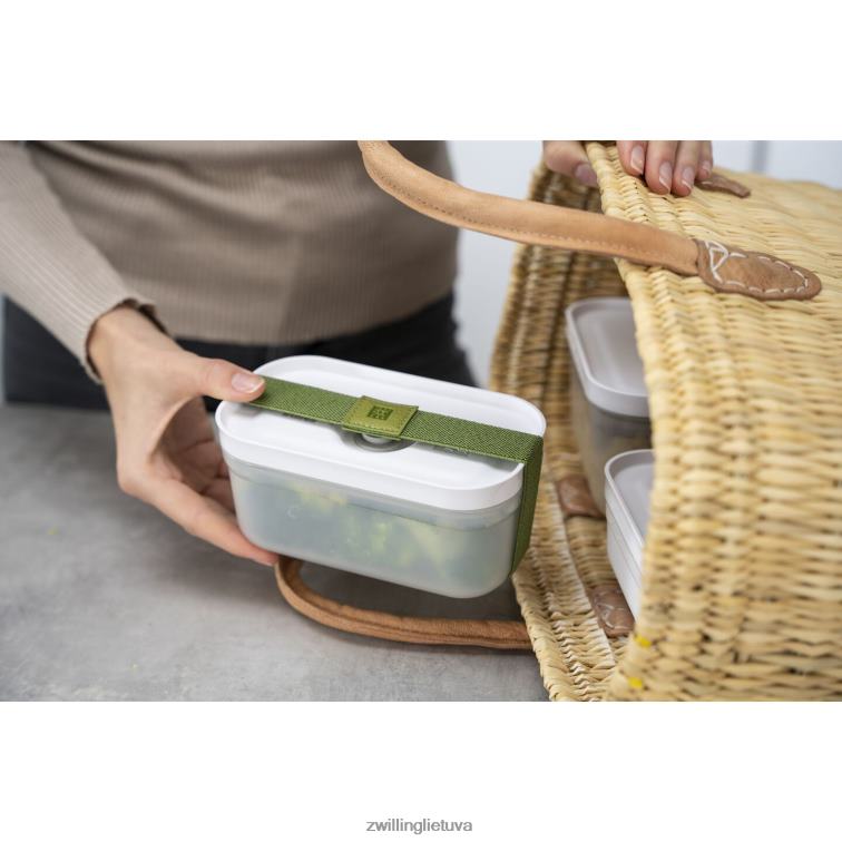 Zwilling fresh & save s vakuuminė priešpiečių dėžutė, plastikinė, pusiau permatoma-pilka virtuvė 8X8Z2X502