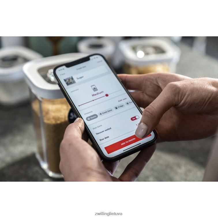 Zwilling šviežias ir taupomas kubas konteinerių rinkinys, s / 6 vnt, skaidrus-baltas virtuvė 8X8Z2X454