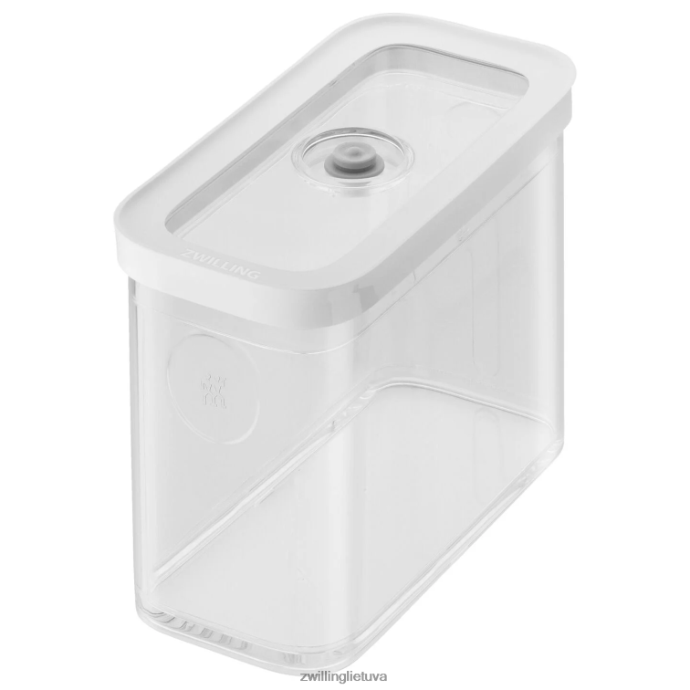 Zwilling šviežias ir taupomas kubo konteineris 2m, 2 qt, skaidrus-baltas virtuvė 8X8Z2X463