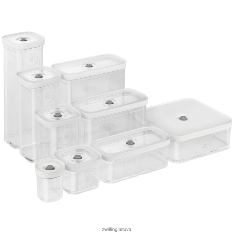 Zwilling šviežias ir taupomas kubo konteineris m, 0,75 qt, skaidrus-baltas virtuvė 8X8Z2X479