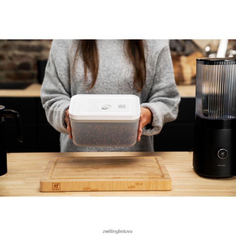 Zwilling šviežias ir taupomas l vakuuminis konteineris, plastikinis, pusiau permatomas-pilkas virtuvė 8X8Z2X506