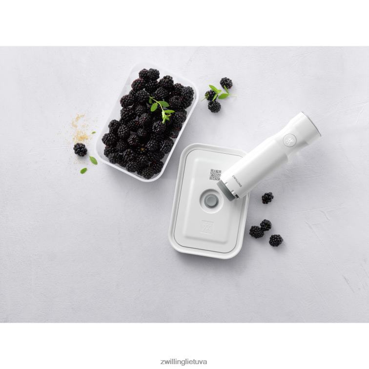 Zwilling šviežias ir taupomas m vakuuminis konteineris, plastikinis, pusiau permatomas-pilkas virtuvė 8X8Z2X503