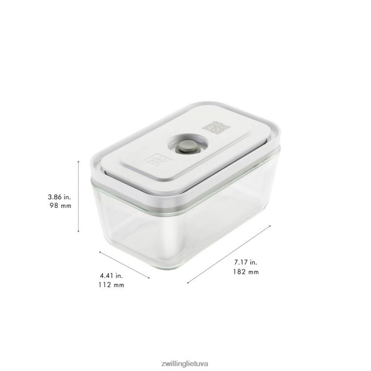 Zwilling šviežias ir taupomas s/m/l / 3 vnt vakuuminių konteinerių komplektas, pilka virtuvė 8X8Z2X451
