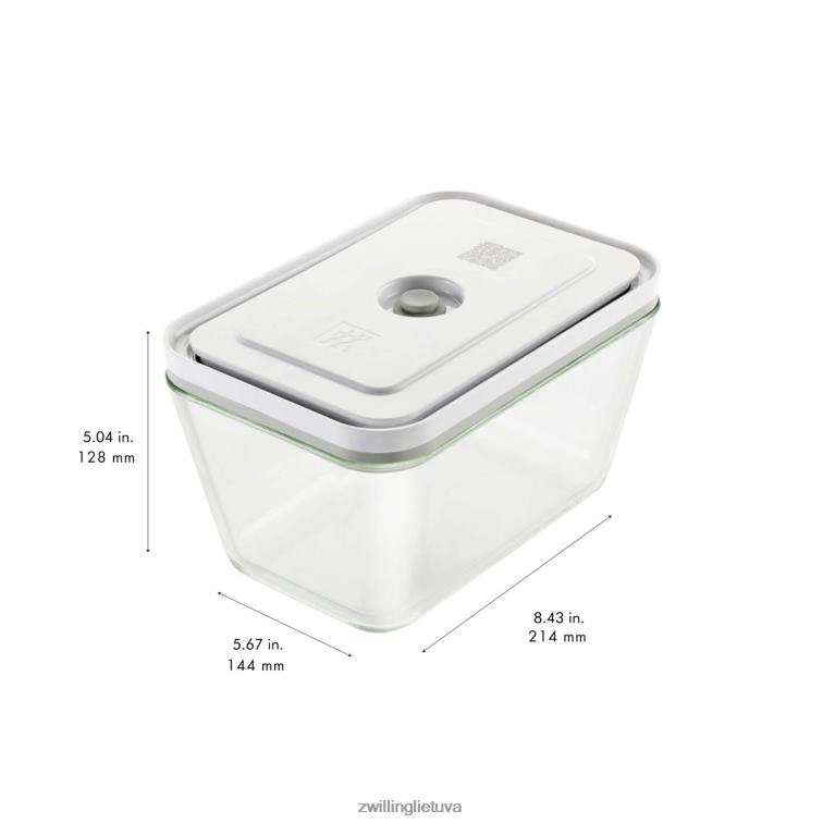 Zwilling šviežias ir taupomas s/m/l / 3 vnt vakuuminių konteinerių komplektas, pilka virtuvė 8X8Z2X451