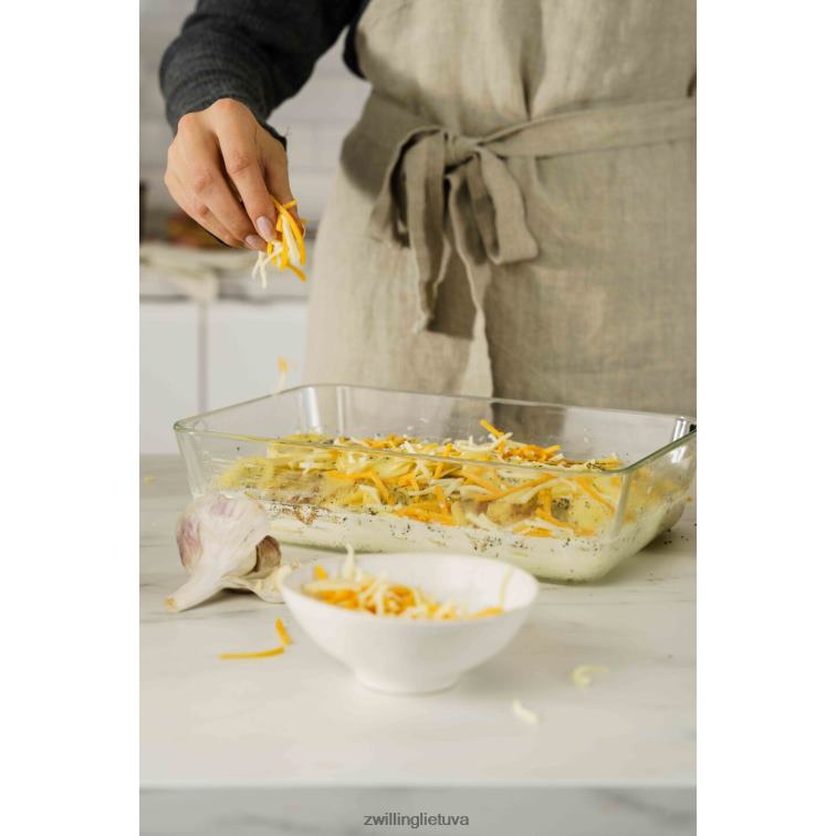 Zwilling šviežias ir taupomas vakuuminis gratino indas, stiklas, la mer virtuvė 8X8Z2X498