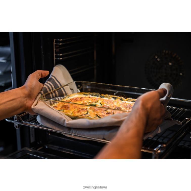 Zwilling šviežias ir taupomas vakuuminis gratino indas, stiklinis, pilkas virtuvė 8X8Z2X461